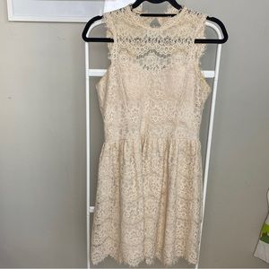 Lace Cream Dress